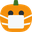 PumpkinWithMedicalMask