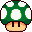 MarioMushroomGreen