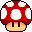 MarioMushroomRed