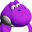 FatYoshiRightPurple